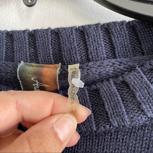 Aratta Silent Journey Embroidered Knit Sweater Size Medium - Picture 3 of 6